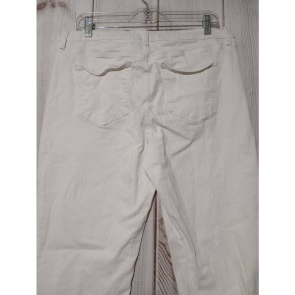 Gloria Vanderbilt Jeans Ladies 12 White Boyfriend - Picture 4 of 8